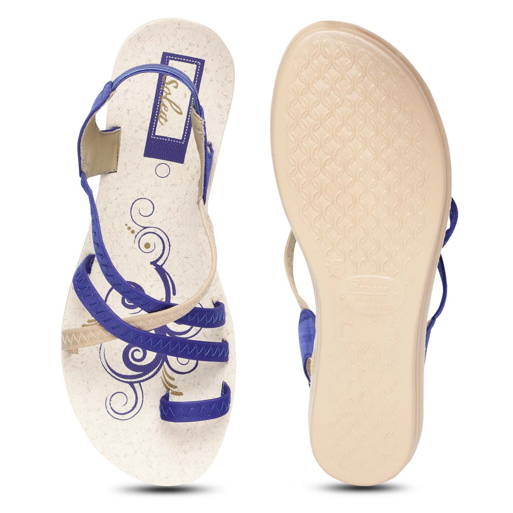 Women's Blue Solea Sandal