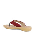 Women's Solea Maroon Flip Flops