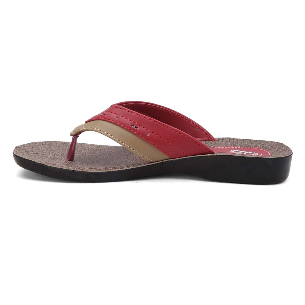 Paragon PU7991L Women Stylish Lightweight Flipflops | Comfortable soles| Casual &amp; Trendy Slippers | Indoor &amp; Outdoor