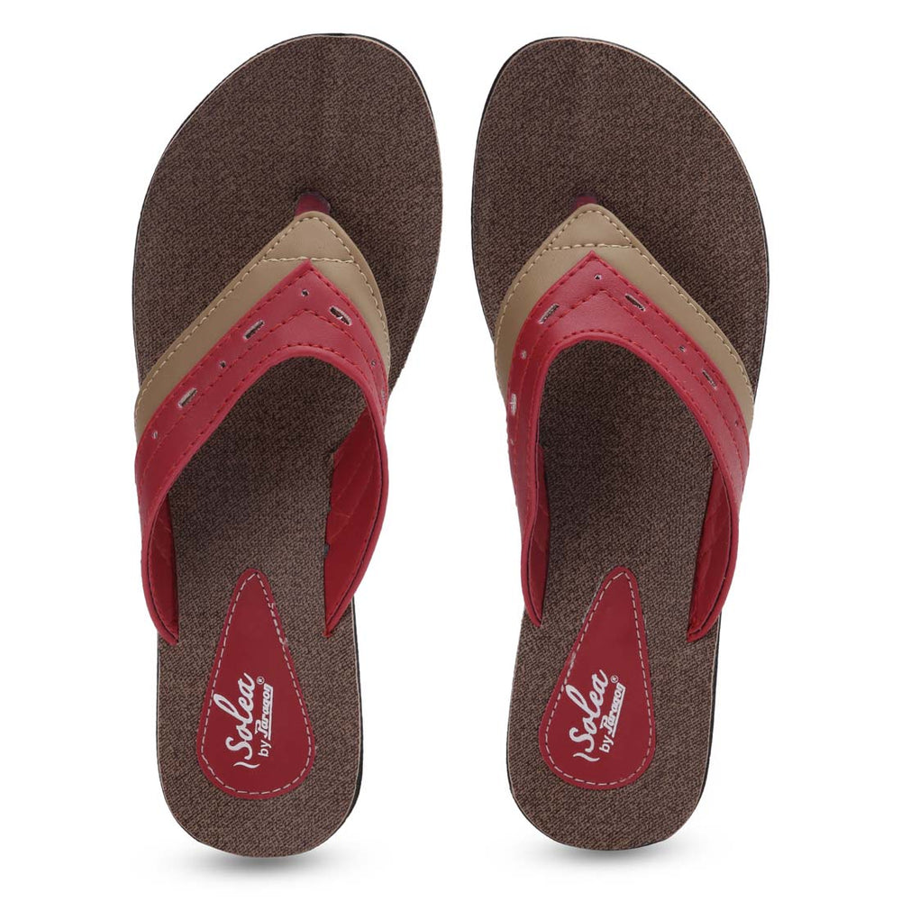 Paragon PU7991L Women Stylish Lightweight Flipflops | Comfortable soles| Casual &amp; Trendy Slippers | Indoor &amp; Outdoor