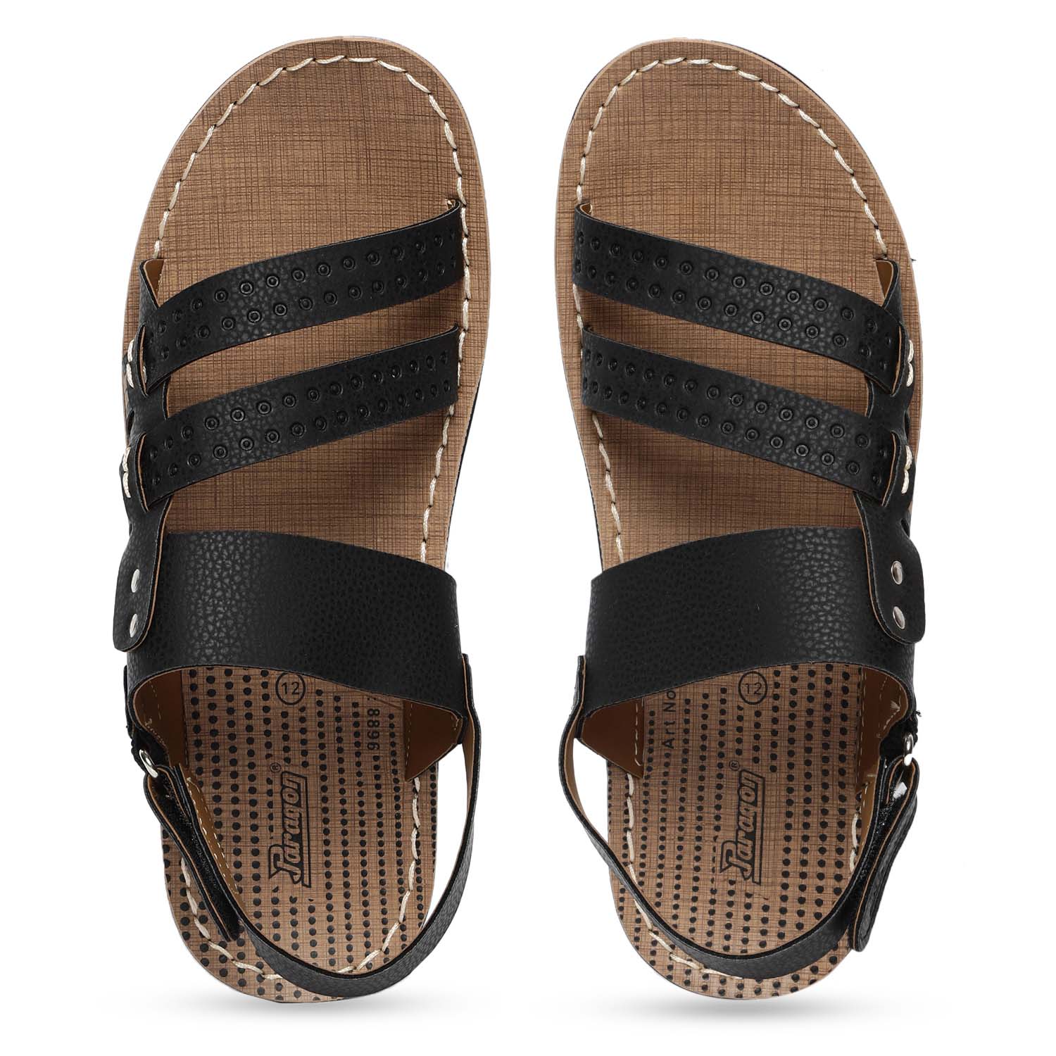 Paragon PU8896T Men Stylish Sandals | Comfortable Sandals for Daily Outdoor Use | Casual Formal Sandals with Cushioned Soles
