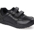 Kids Black School Shoes