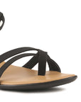 Women's Black Solea Plus Sandals