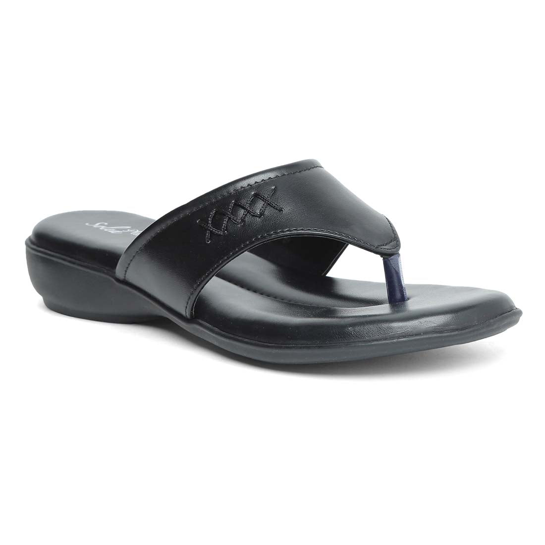 Women&#39;s Black Solea Plus  Sandal