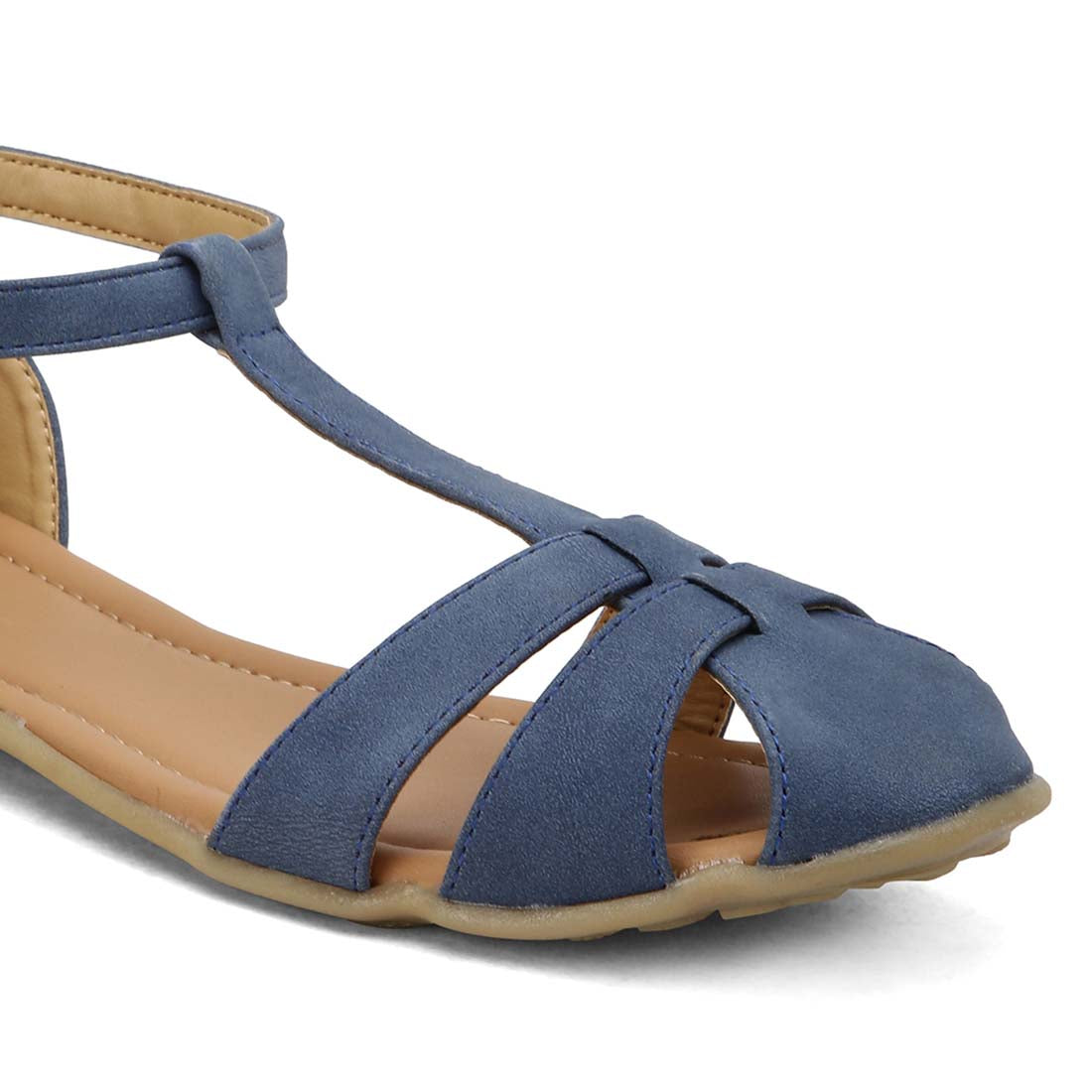 Marina Leather Embellished Thong Sandal - Navy – Bruno Magli