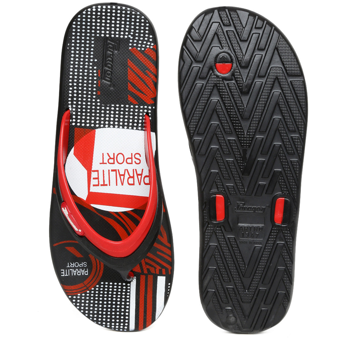 Paragon EV1347G Men Stylish Lightweight Flipflops | Comfortable soles| Casual &amp; Trendy Slippers | Indoor &amp; Outdoor