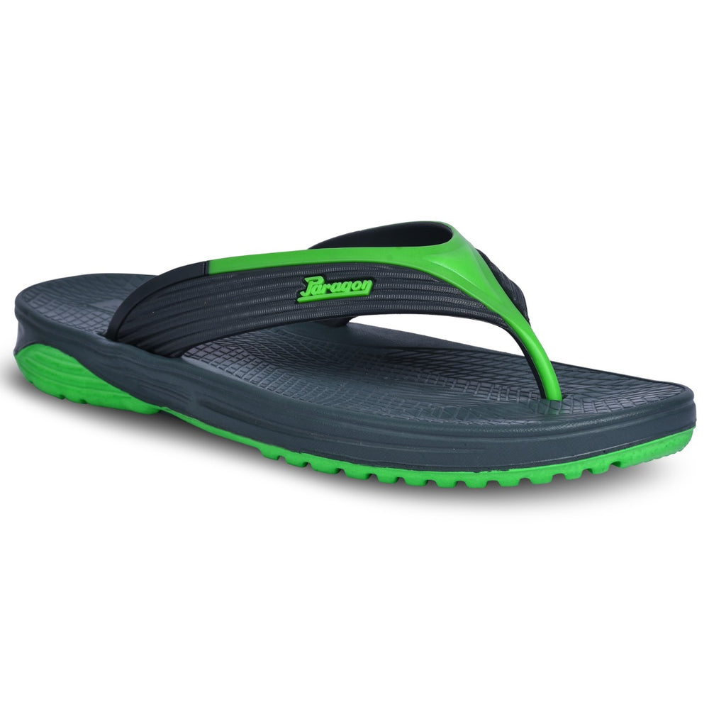 Paragon EVK3409G Men Stylish Lightweight Flipflops | Casual &amp; Comfortable Daily-wear Slippers for Indoor &amp; Outdoor | For Everyday Use