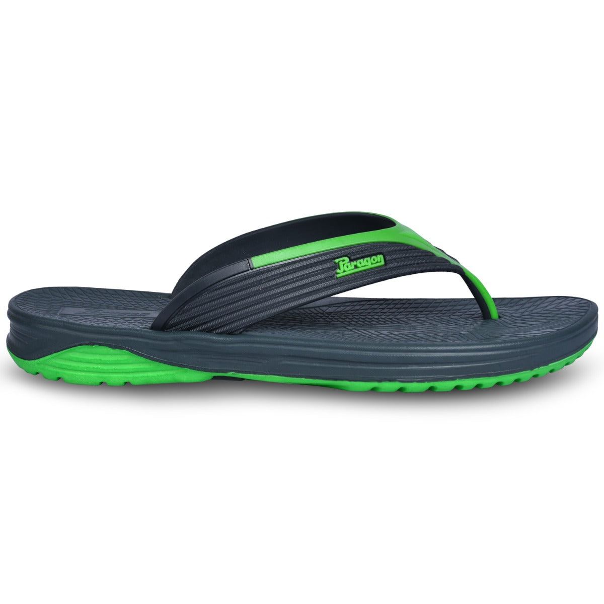 Paragon EVK3409G Men Stylish Lightweight Flipflops | Casual &amp; Comfortable Daily-wear Slippers for Indoor &amp; Outdoor | For Everyday Use