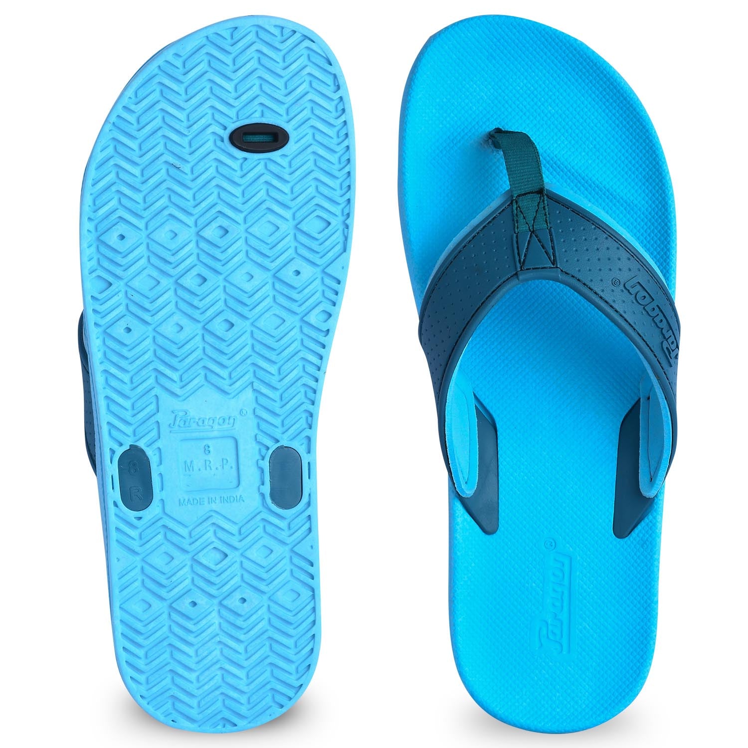 Paragon EVK3413G Men Stylish Lightweight Flipflops | Casual &amp; Comfortable Daily-wear Slippers for Indoor &amp; Outdoor | For Everyday Use