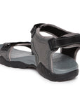 Paragon Casual Sandals for Men | Stylish Black Floater Sandals for Every Day Use