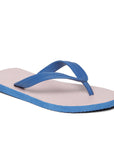 Men's Blue Rubber Based Flip-Flops