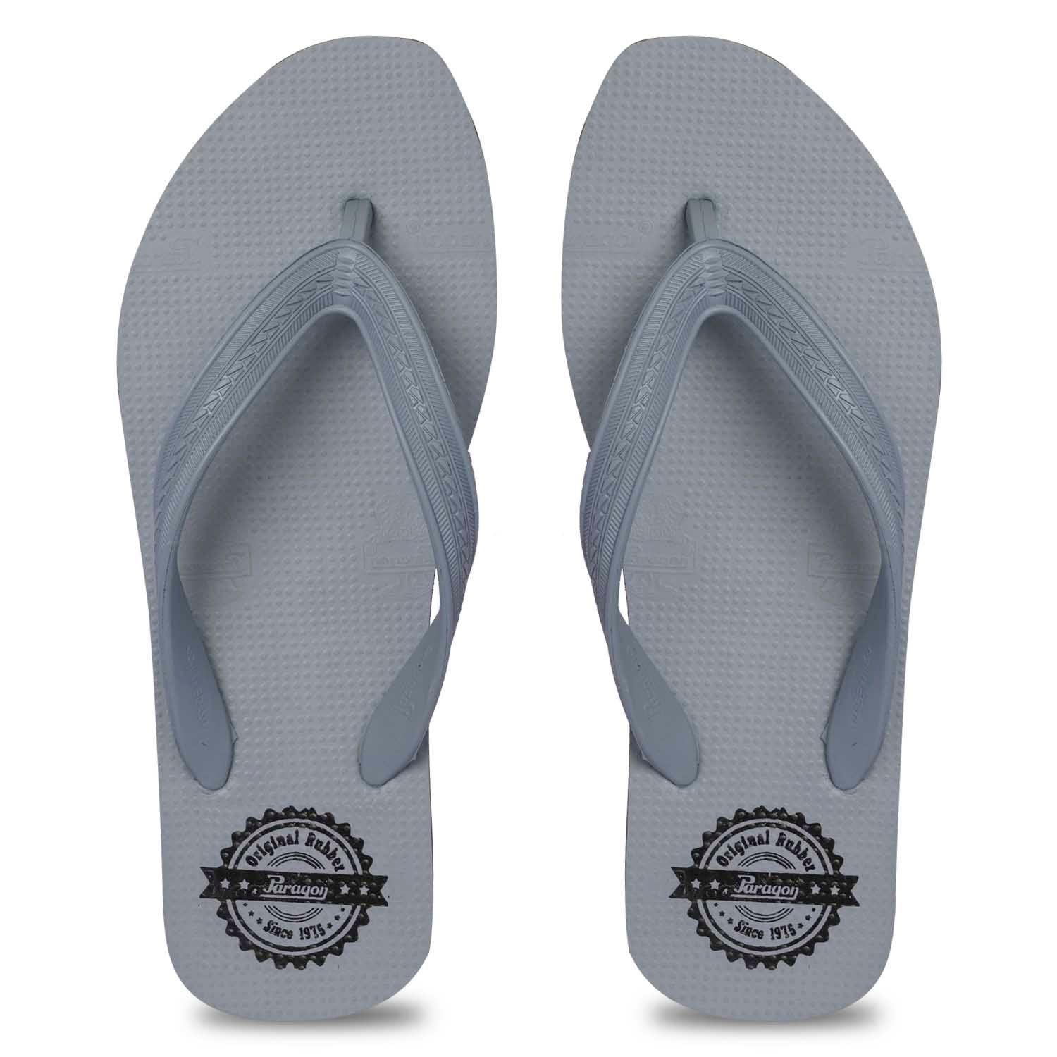 Paragon HW0904G Men Stylish Lightweight Flipflops | Comfortable with Anti skid soles | Casual &amp; Trendy Slippers | Indoor &amp; Outdoor