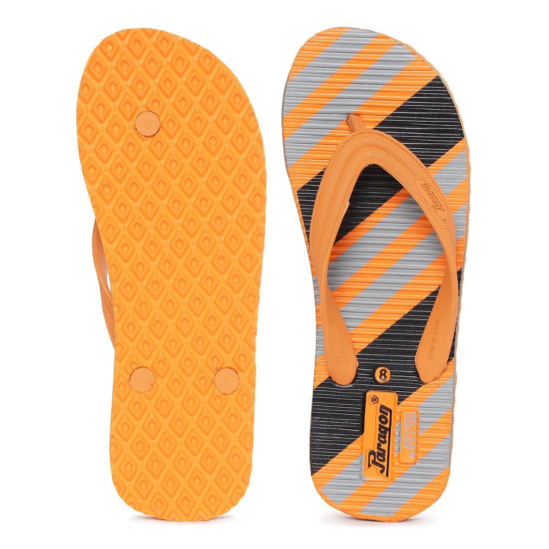 Paragon  HWE1933G Men Stylish Lightweight Flipflops | Casual &amp; Comfortable Daily-wear Slippers for Indoor &amp; Outdoor | For Everyday Use