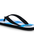 Paragon Blue Trendy Lightweight Casual Flip Flops for Men