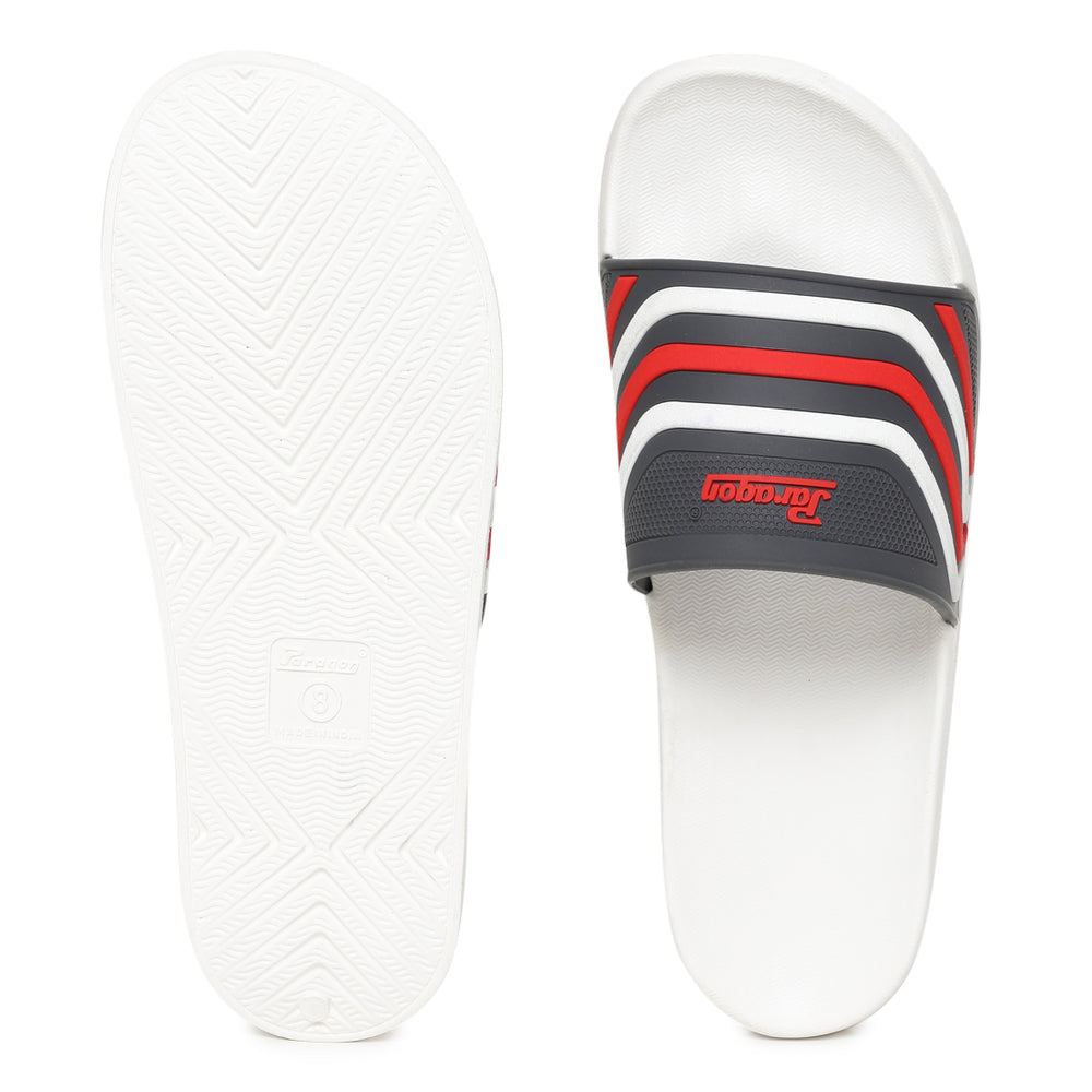Paragon K10903G Men Casual Sliders | Stylish Trendy Lightweight Slides | Casual &amp; Comfortable Slippers | Everyday Use