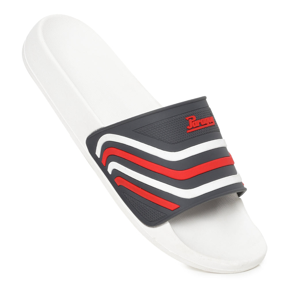 Paragon K10903G Men Casual Sliders | Stylish Trendy Lightweight Slides | Casual &amp; Comfortable Slippers | Everyday Use