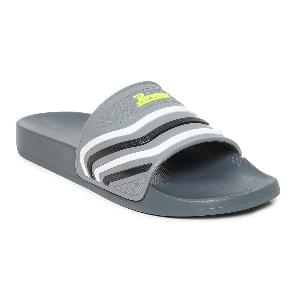 Paragon K10903G Men Casual Sliders | Stylish Trendy Lightweight Slides | Casual &amp; Comfortable Slippers | Everyday Use
