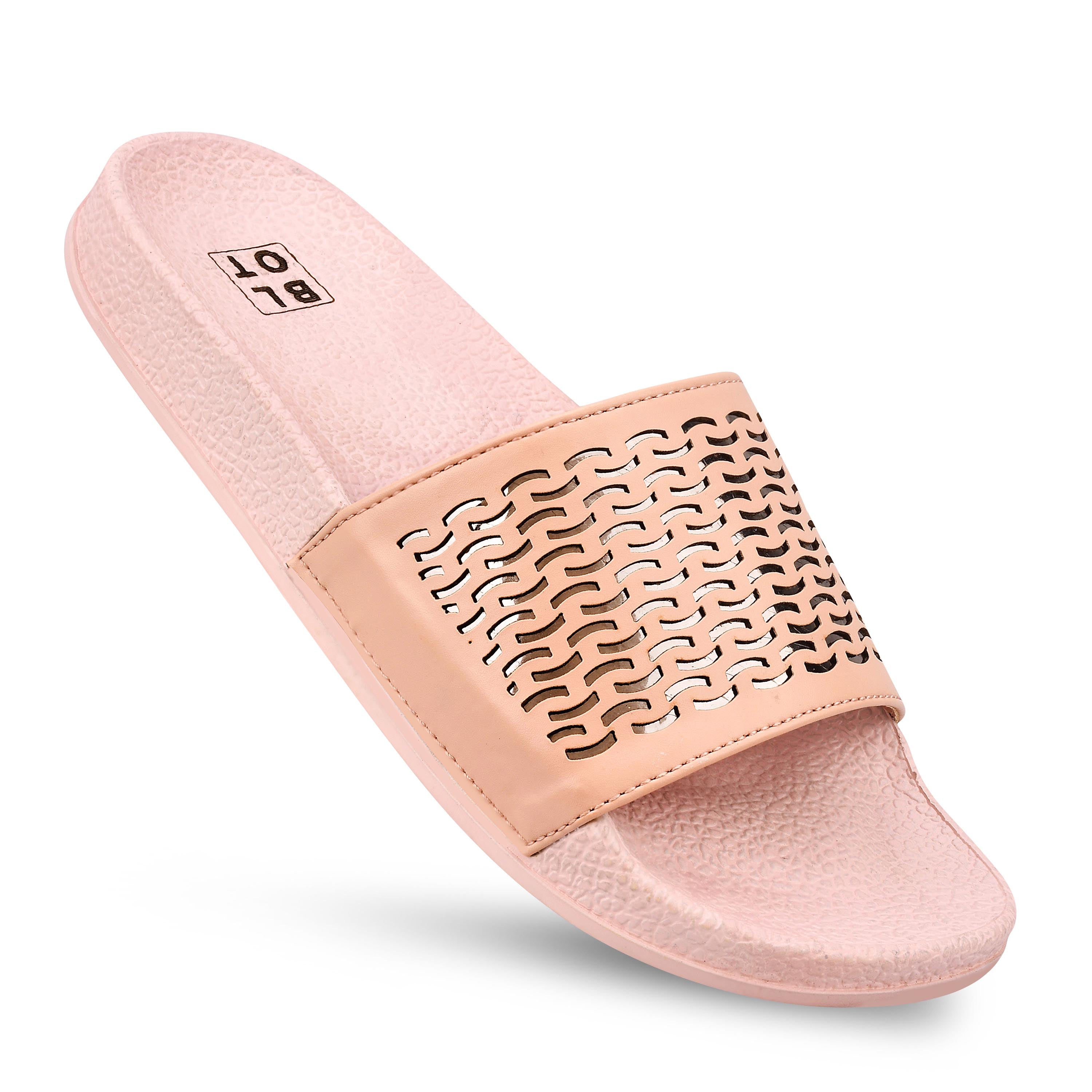 Paragon  K10905L Women Casual Slides | Stylish Sliders for Everyday Use for Ladies | Trendy &amp; Comfortable Slippers with Cushioned Soles