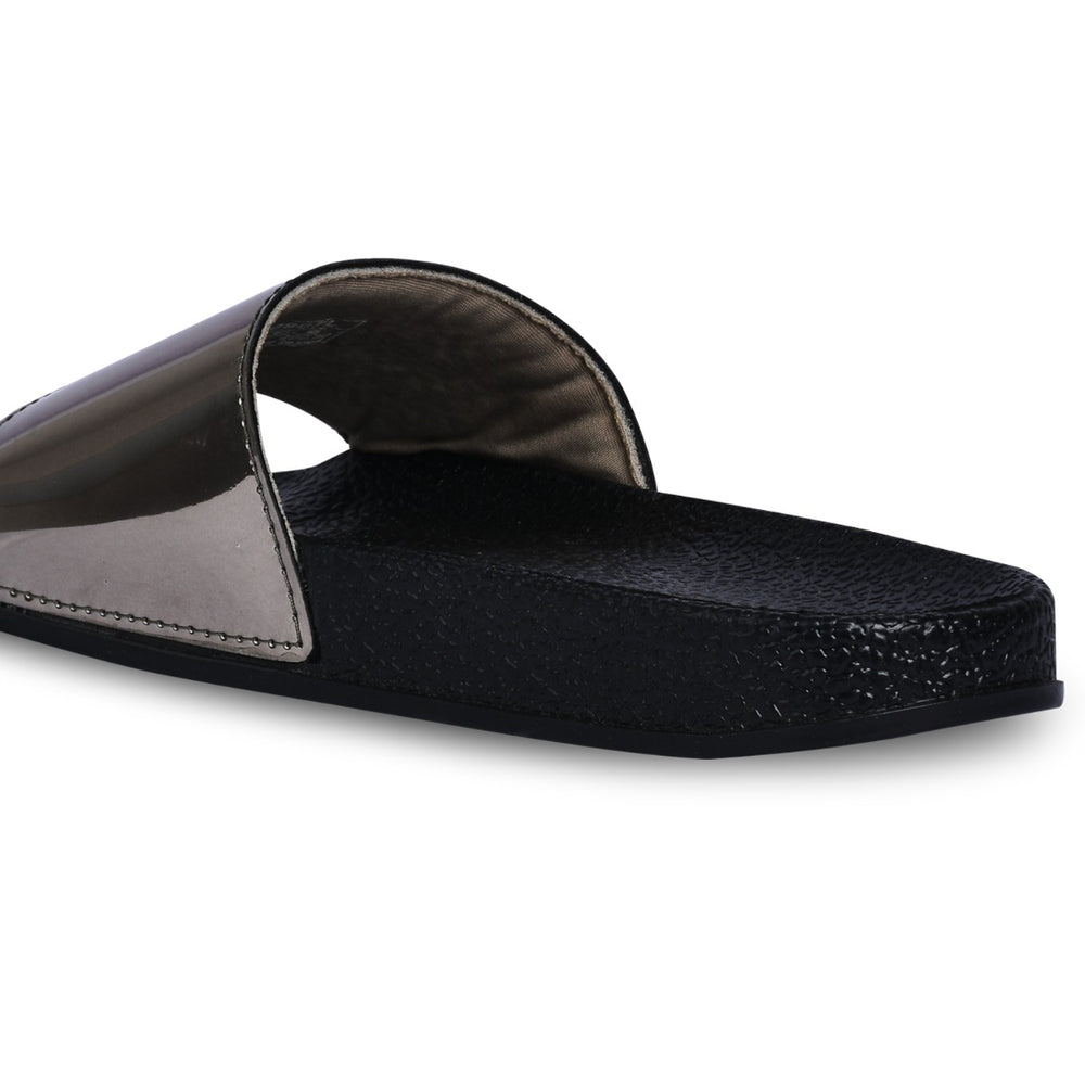 Paragon  K10907L Women Casual Slides | Stylish Sliders for Everyday Use for Ladies | Trendy &amp; Comfortable Slippers with Cushioned Soles