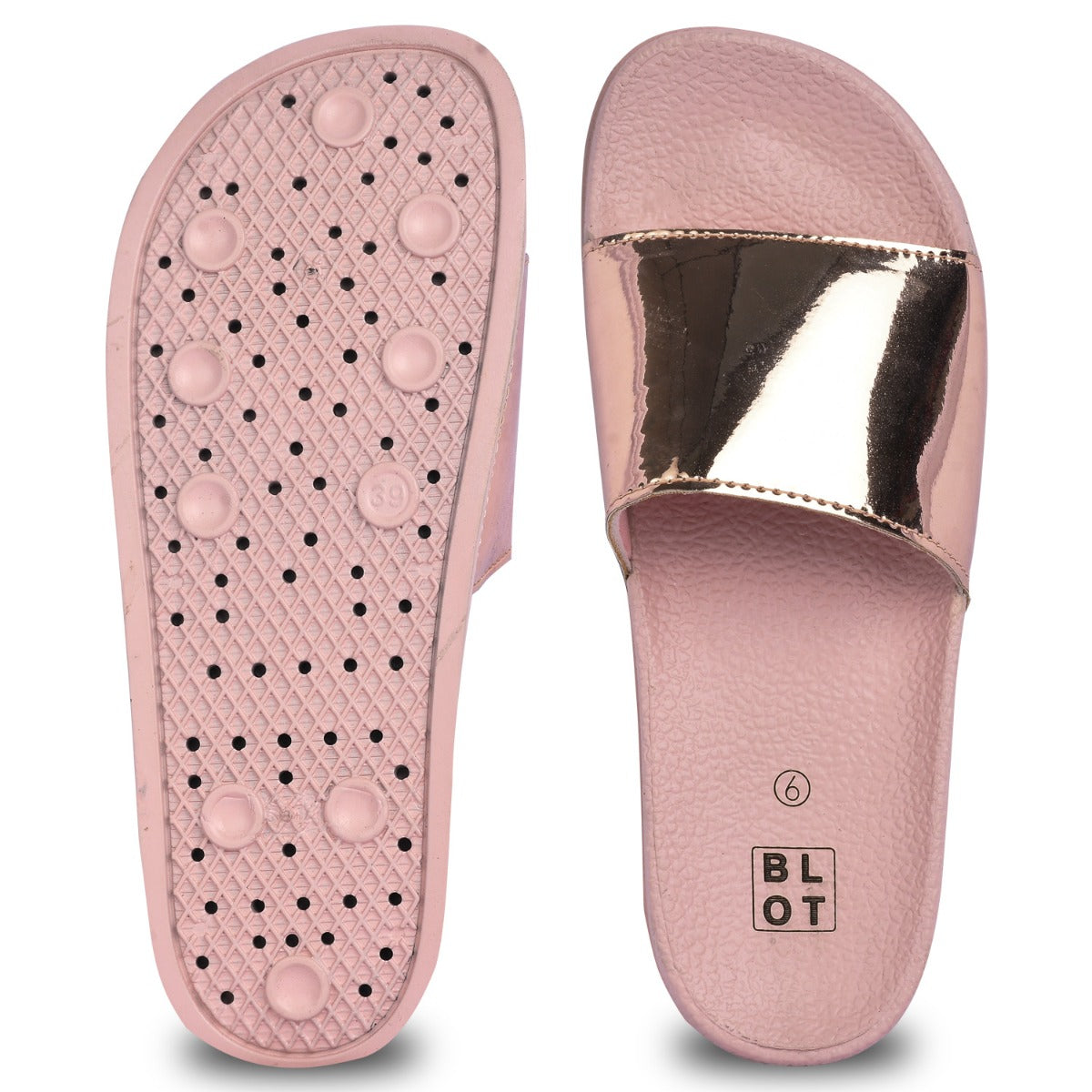 Paragon  K10907L Women Casual Slides | Stylish Sliders for Everyday Use for Ladies | Trendy &amp; Comfortable Slippers with Cushioned Soles