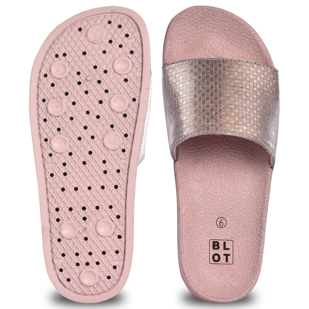 Paragon  K10908L Women Casual Slides | Stylish Sliders for Everyday Use for Ladies | Trendy &amp; Comfortable Slippers with Cushioned Soles