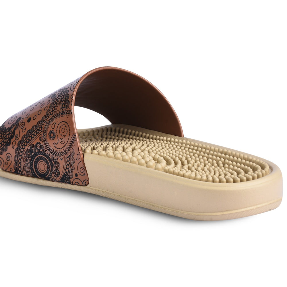 Paragon  EVK10909L Women Casual Slides | Stylish Sliders for Everyday Use for Ladies | Trendy &amp; Comfortable Slippers with Cushioned Soles