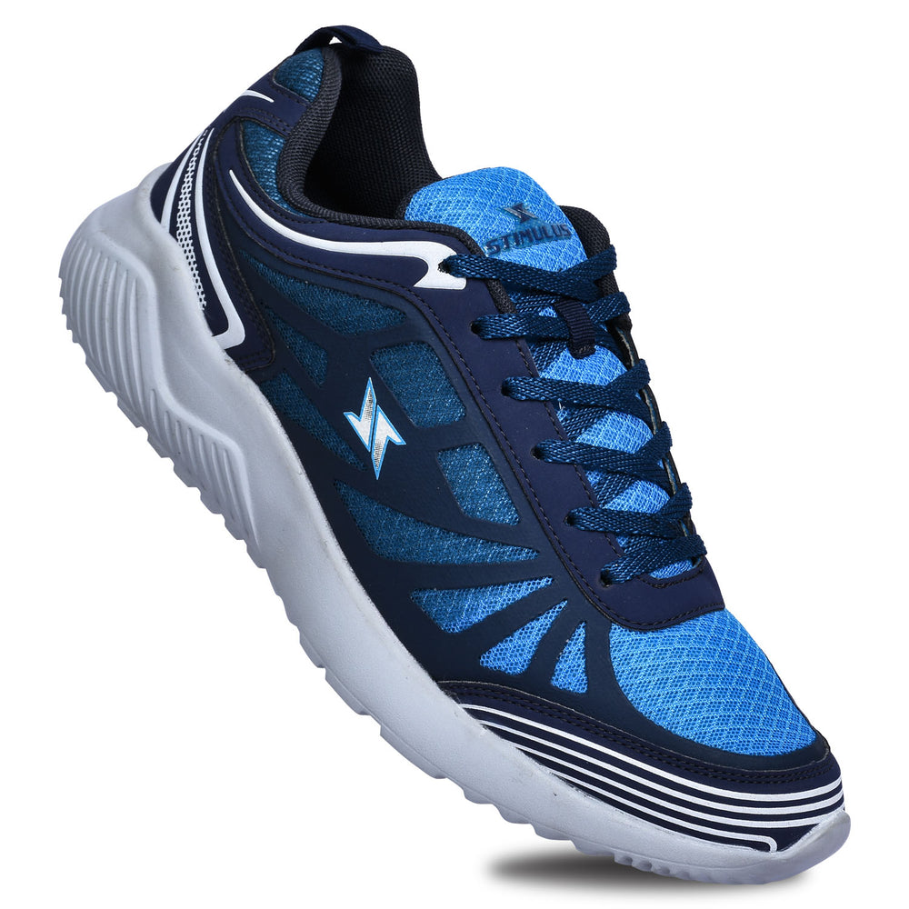 Paragon K1214G Men Casual Shoes | Stylish Walking Outdoor Shoes for Everyday Wear | Smart &amp; Trendy Design  | Comfortable Cushioned Soles Blue