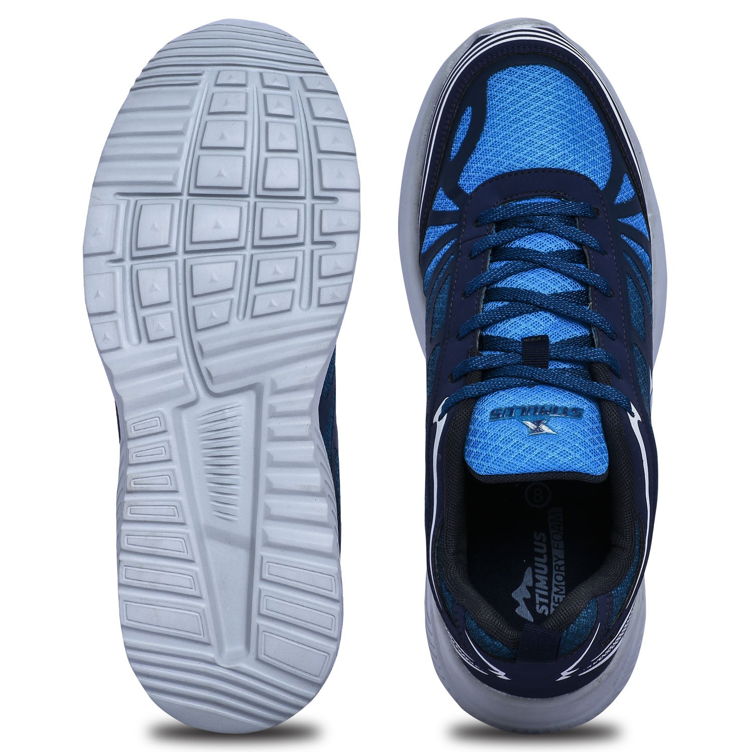 Paragon K1214G Men Casual Shoes | Stylish Walking Outdoor Shoes for Everyday Wear | Smart &amp; Trendy Design  | Comfortable Cushioned Soles Blue