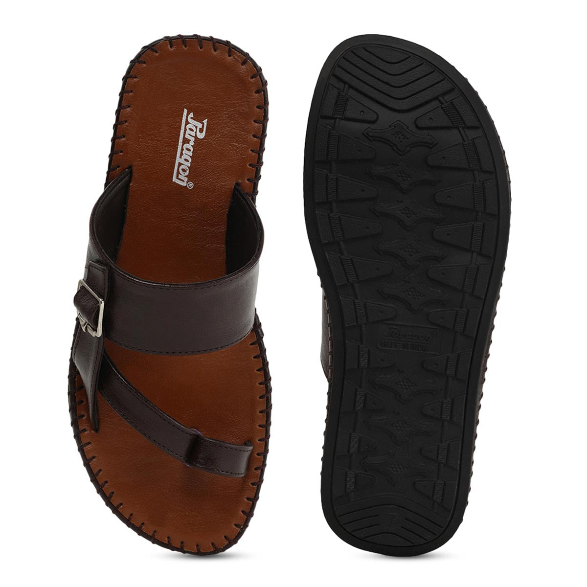 Paragon K2001G Men Stylish Sandals | Comfortable Sandals for Daily Outdoor Use | Casual Formal Sandals with Cushioned Soles