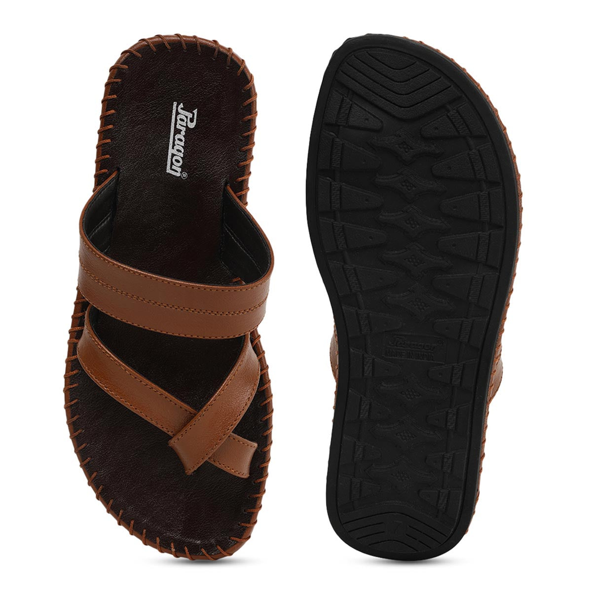 Paragon K2002G Men Stylish Sandals | Comfortable Sandals for Daily Outdoor Use | Casual Formal Sandals with Cushioned Soles