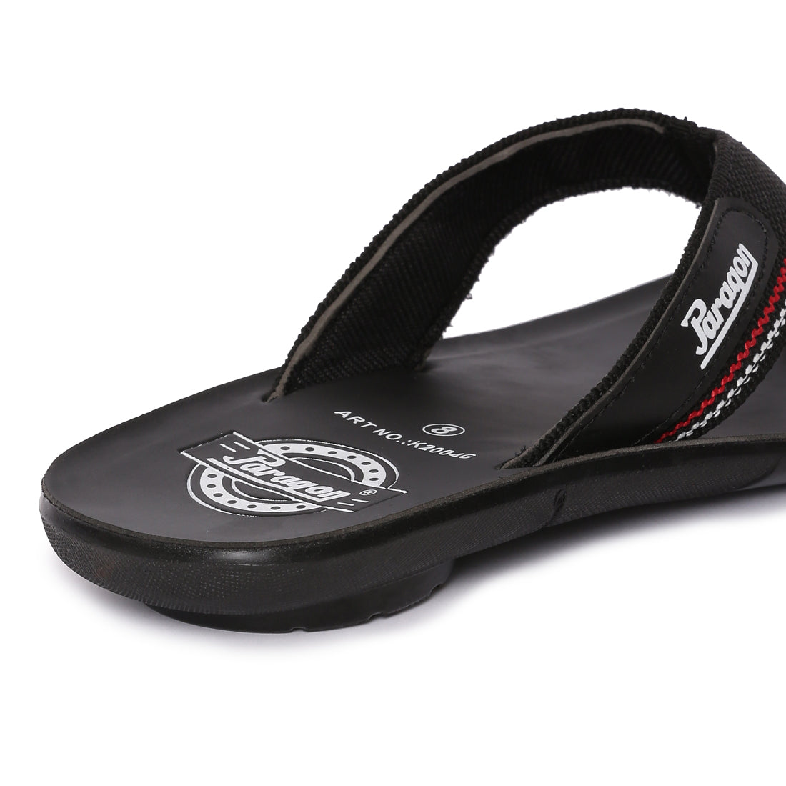 Paragon 2025 black slippers