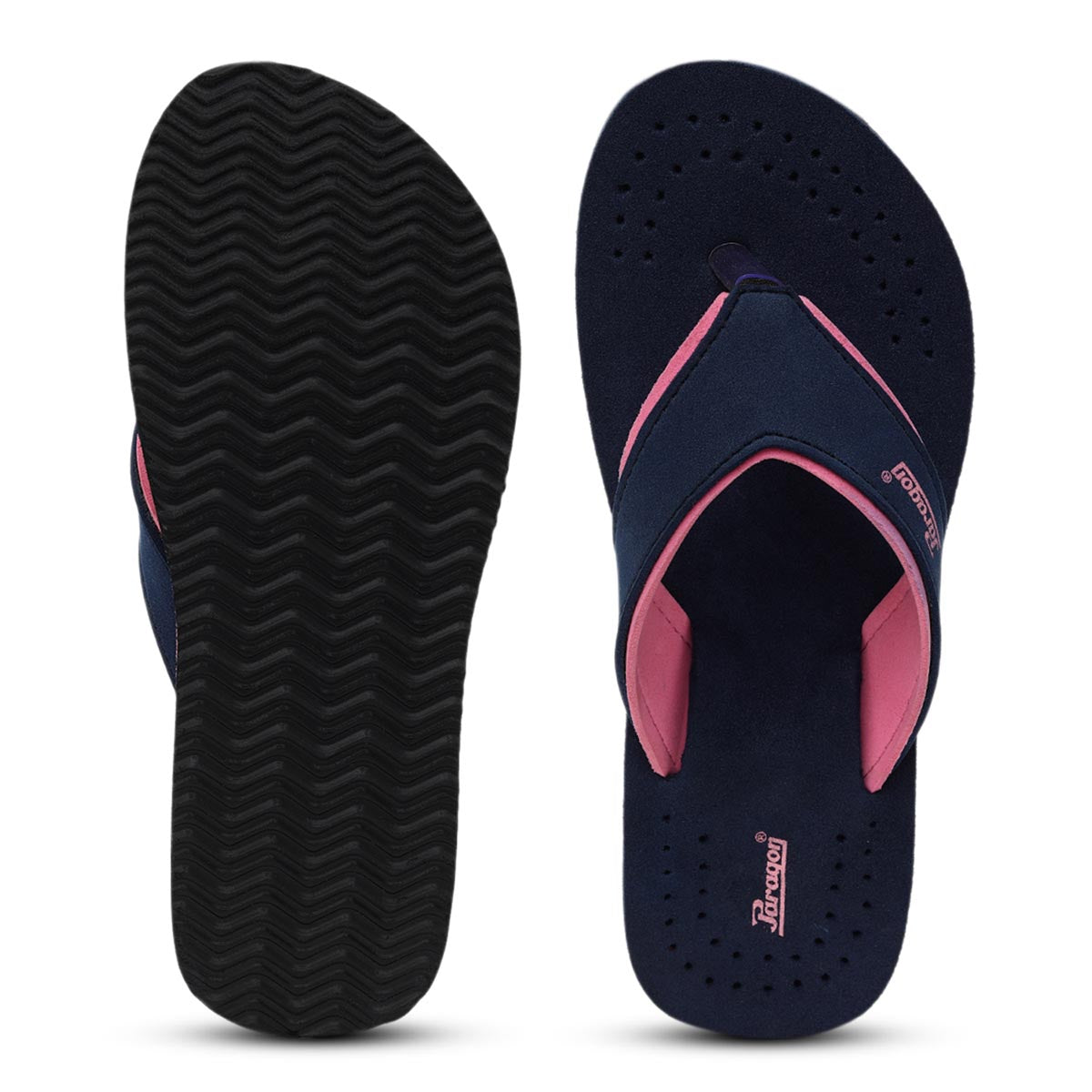 Paragon K3300L Women Stylish Lightweight Flipflops | Comfortable with Anti skid soles | Casual &amp; Trendy Slippers | Indoor &amp; Outdoor