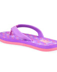 Paragon Bolt Purple Lightweight Flip Flops for Women