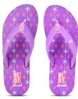 Paragon Bolt Purple Lightweight Flip Flops for Women