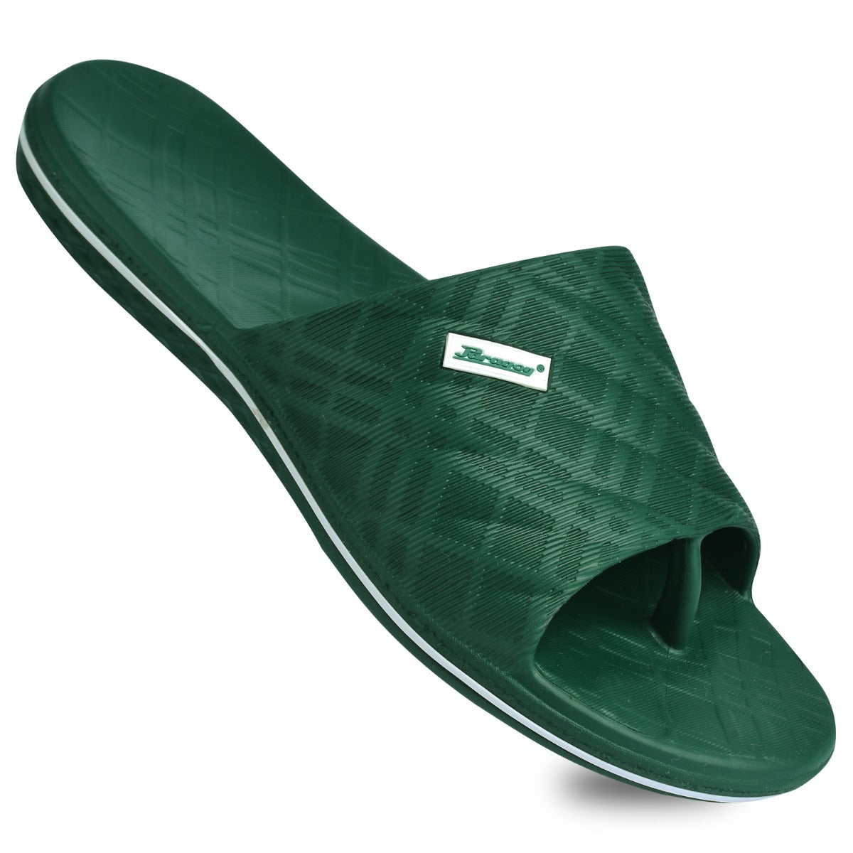 Mens on sale green slippers