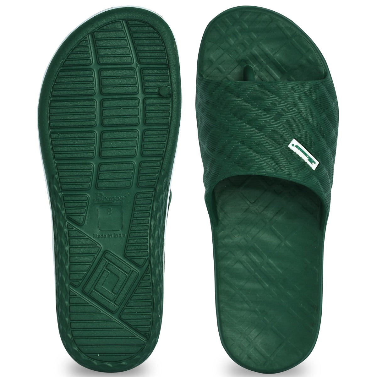 Green discount sliders mens