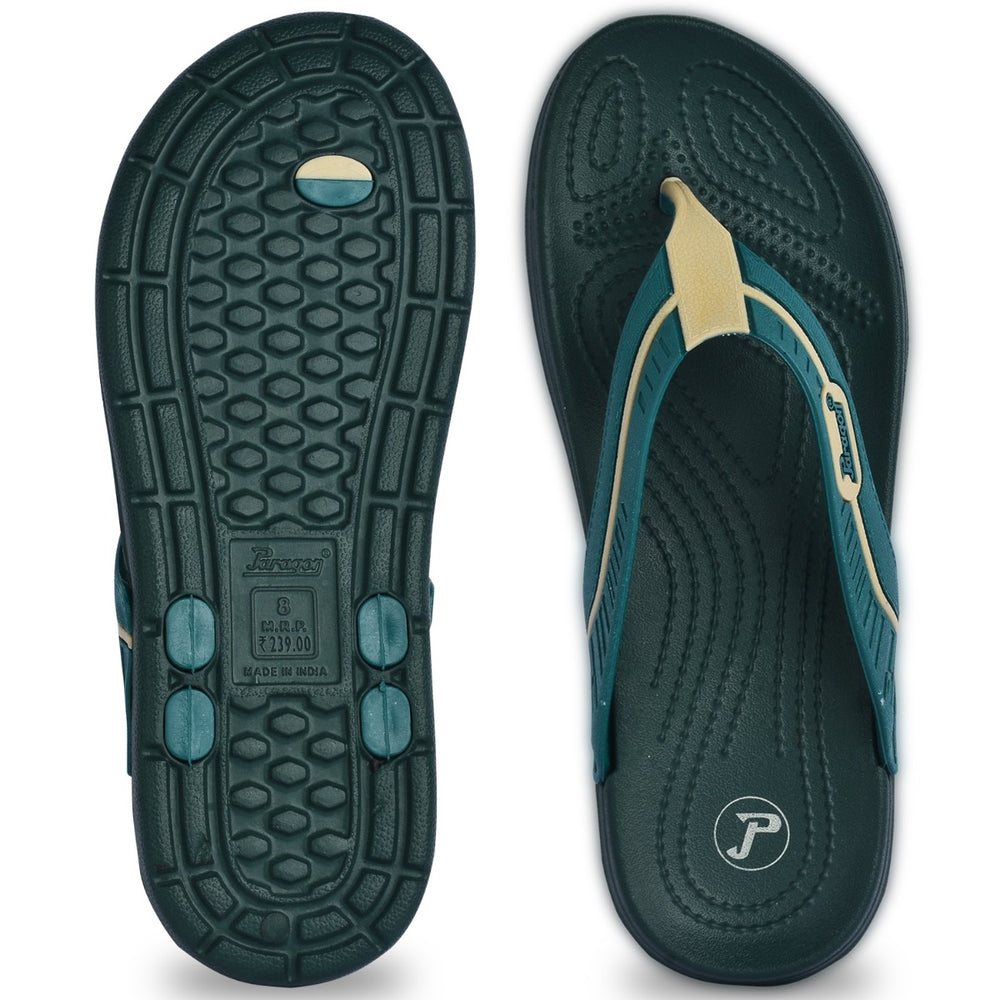 Paragon EVK3410G Men Stylish Lightweight Flipflops | Casual &amp; Comfortable Daily-wear Slippers for Indoor &amp; Outdoor | For Everyday Use