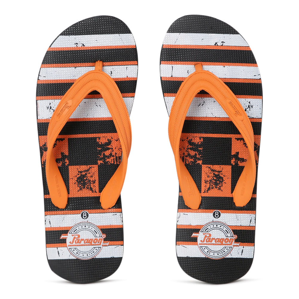Paragon  HWK3703G Men Stylish Lightweight Flipflops | Casual &amp; Comfortable Daily-wear Slippers for Indoor &amp; Outdoor | For Everyday Use