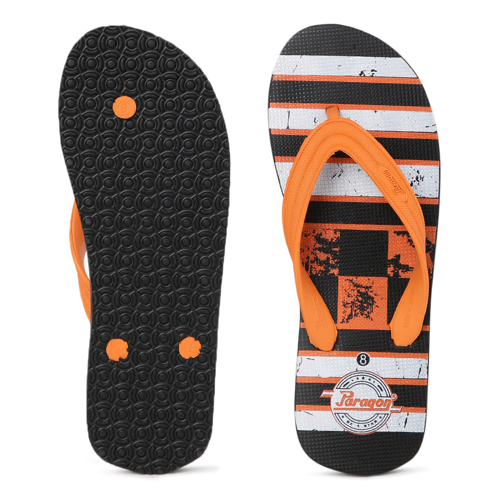 Paragon  HWK3703G Men Stylish Lightweight Flipflops | Casual &amp; Comfortable Daily-wear Slippers for Indoor &amp; Outdoor | For Everyday Use