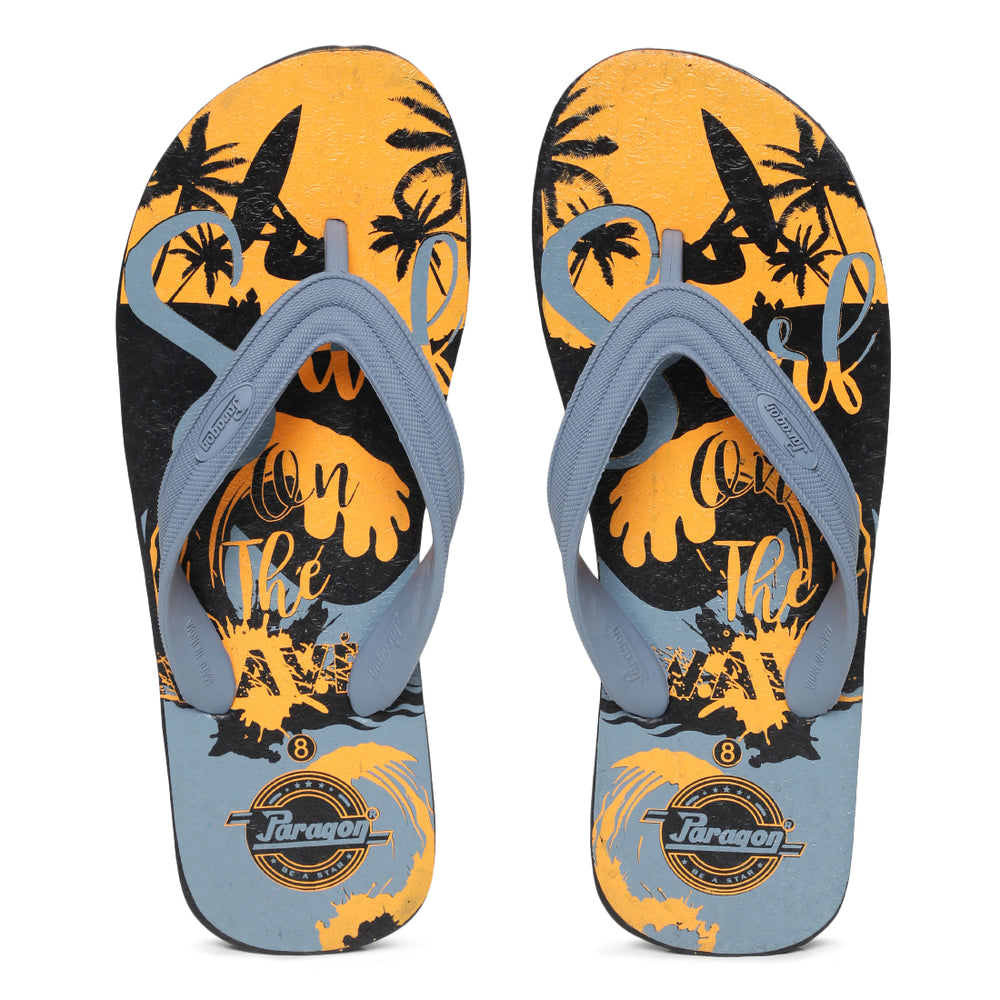 Paragon  HWK3710G Men Stylish Lightweight Flipflops | Casual &amp; Comfortable Daily-wear Slippers for Indoor &amp; Outdoor | For Everyday Use