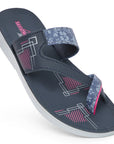 Women's Blue Mascara Sandals -(PU5212L_BLU)