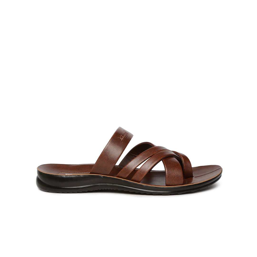 Men's Brown Vertex Flip-Flops – Paragon Footwear
