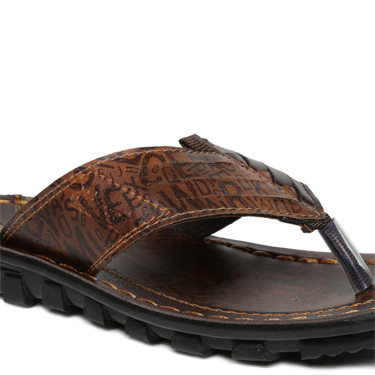 Men&#39;s Brown Vertex Flip-Flops