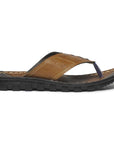 Men's Formal Tan Flip-Flops