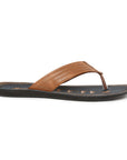 Paragon Vertex Casual Slippers for Men | Tan Daily Wear Slippers