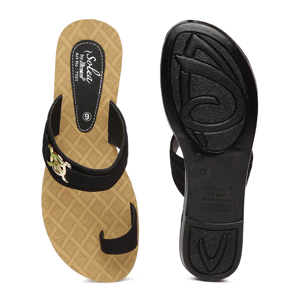 Paragon  PU7101L Women Sandals | Casual &amp; Formal Sandals | Stylish, Comfortable &amp; Durable | For Daily &amp; Occasion Wear