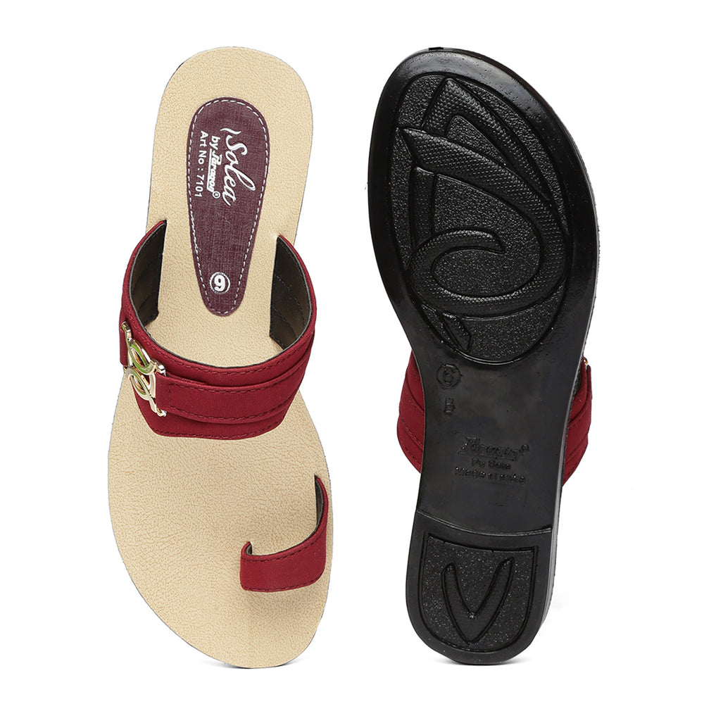 Paragon  PU7101L Women Sandals | Casual &amp; Formal Sandals | Stylish, Comfortable &amp; Durable | For Daily &amp; Occasion Wear