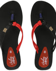 Women's Red Solea Flip-Flops