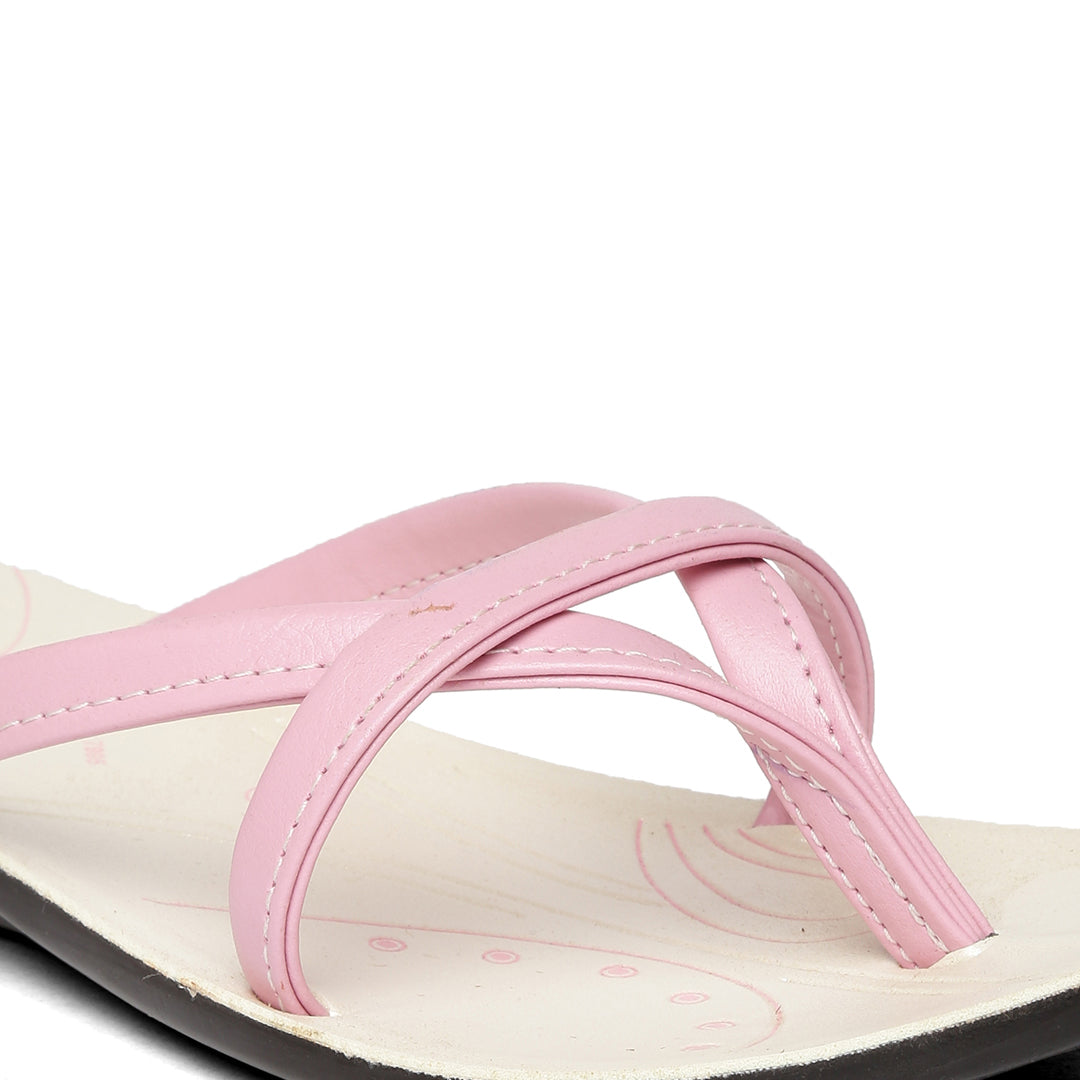 Women&#39;s Pink Solea Flip-Flops