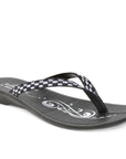Women's Black Solea Flip-Flops